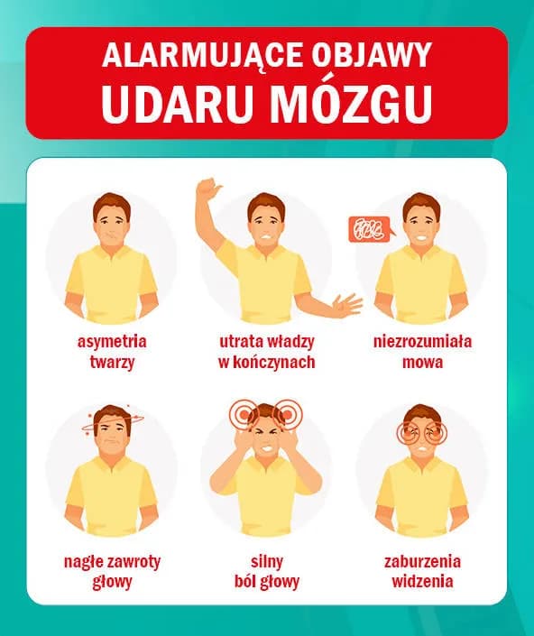 Jak rozpoznać udar? Objawy, które mogą uratować życie – szybka reakcja kluczowa